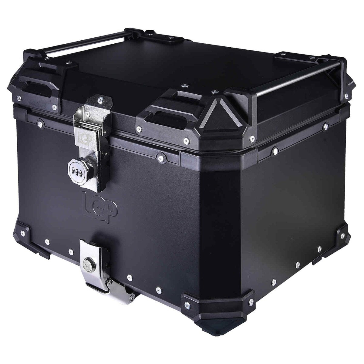 LGP TOP BOX 45L BLACK NUMBER LOCK WITH BACKREST - LGP India