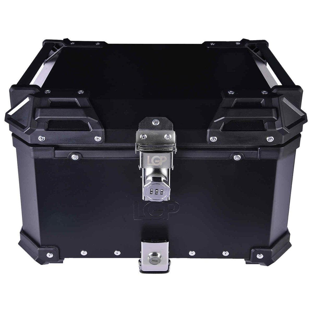 LGP TOP BOX 45L BLACK NUMBER LOCK WITH BACKREST - LGP India