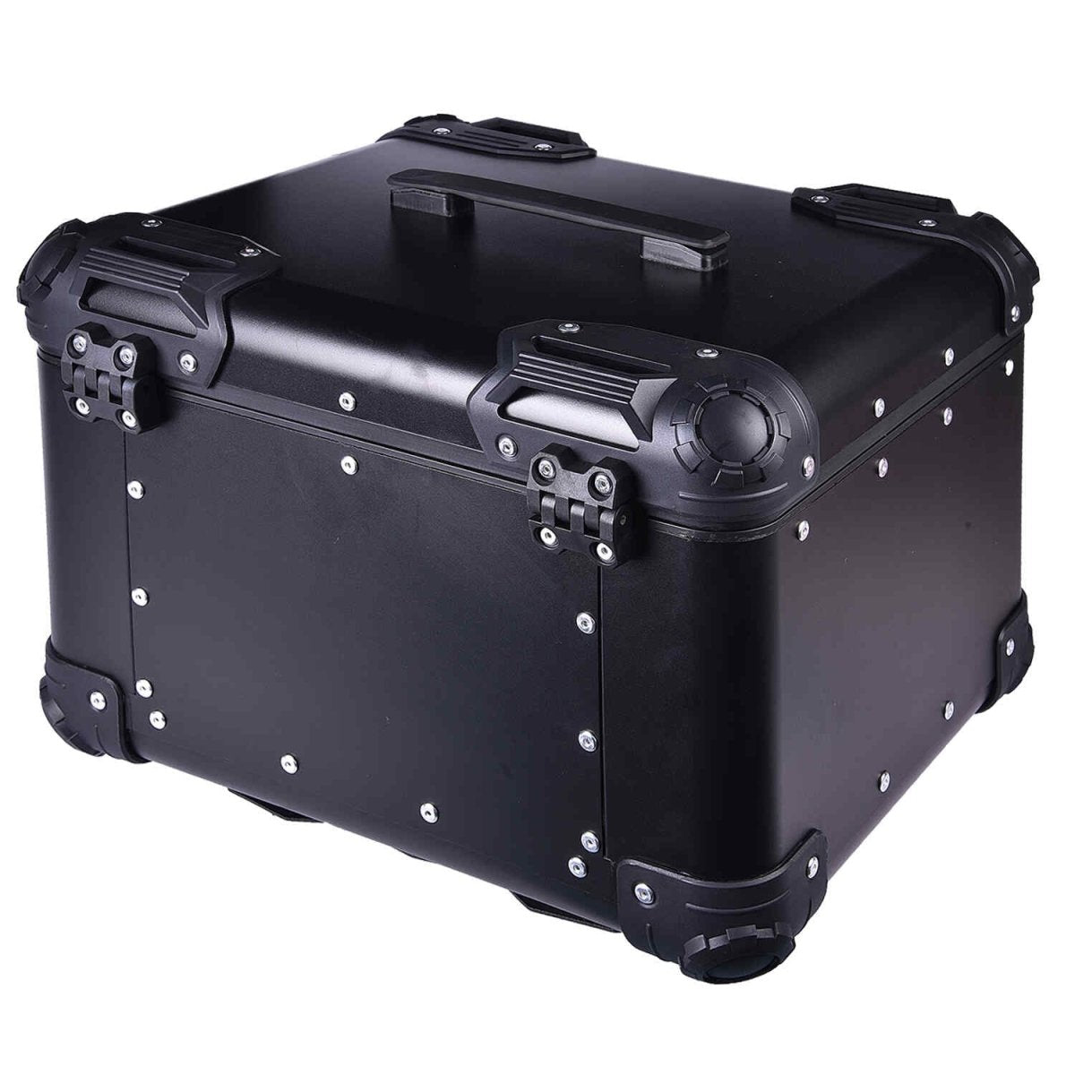 LGP TOP BOX 45L BLACK ROUND CORNER WITH BACKREST - LGP India