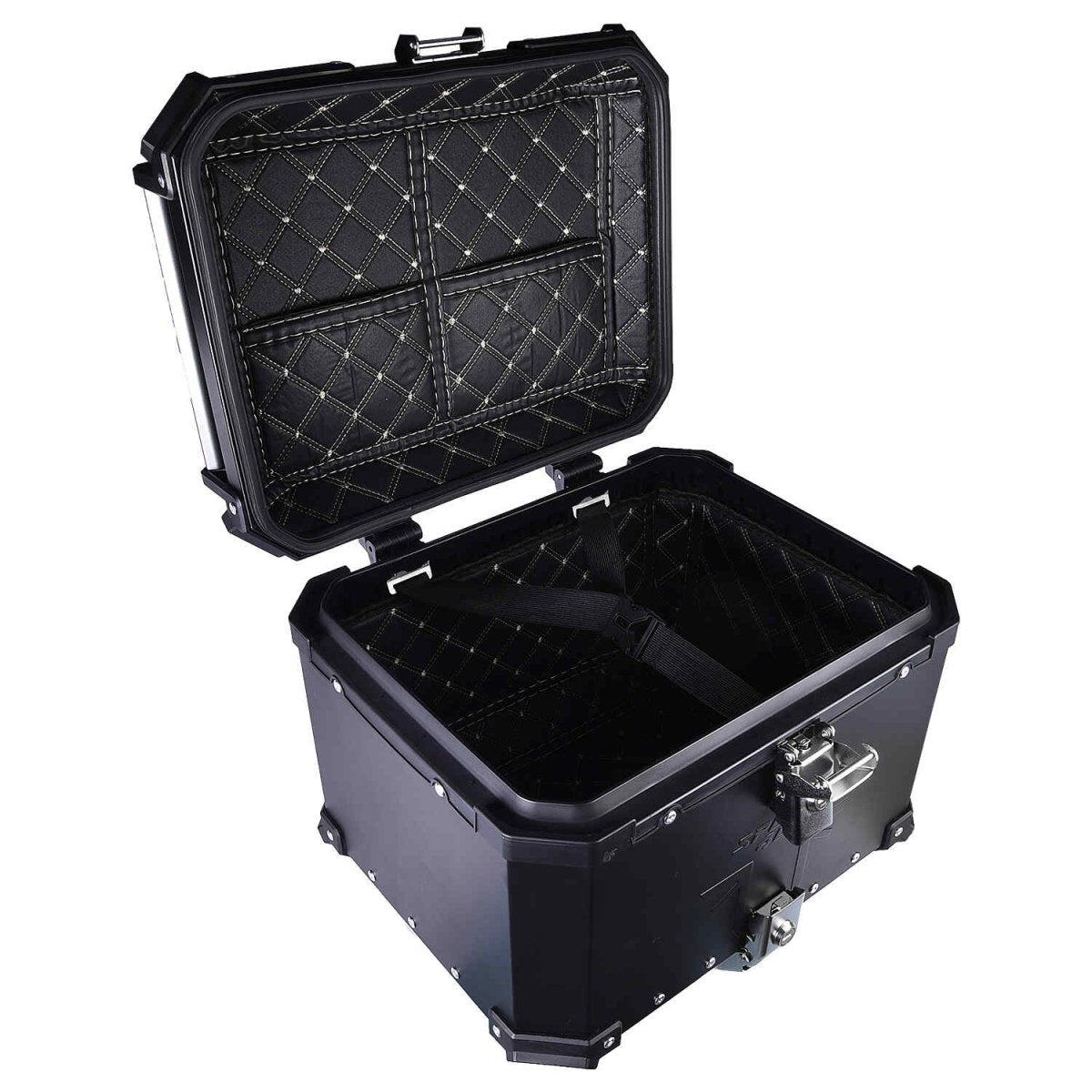 LGP TOP BOX 45L BLACK SPEED 400 WITH BACKREST - LGP India