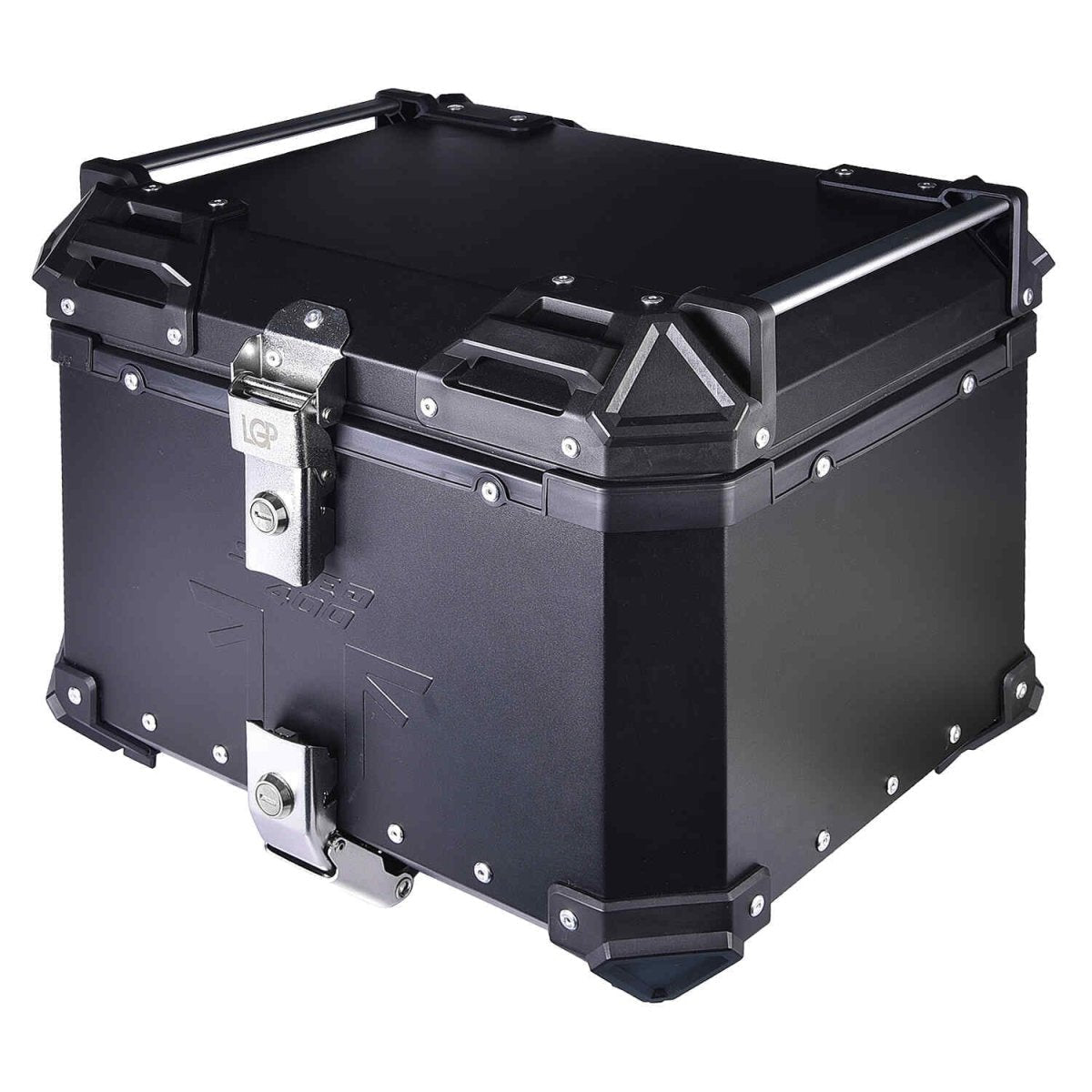 LGP TOP BOX 45L BLACK SPEED 400 WITH BACKREST - LGP India