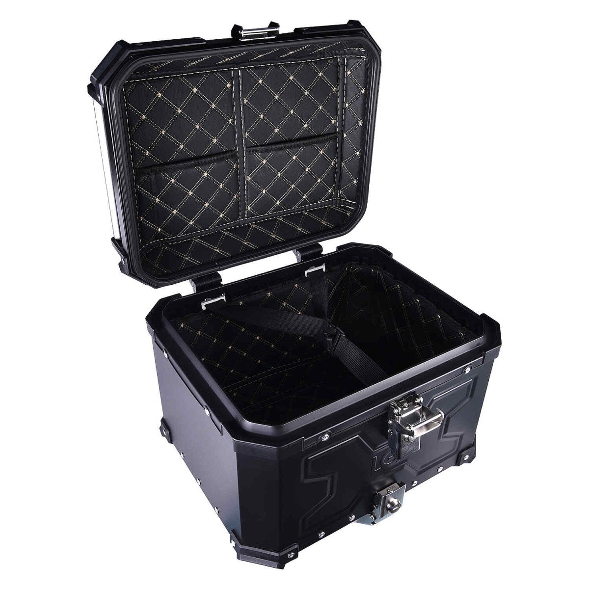 LGP TOP BOX 45L DOUBLE TYPE X WITH BACKRESTBlack - LGP India