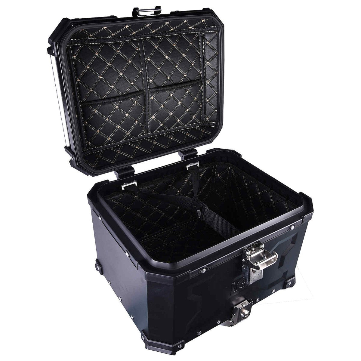 LGP TOP BOX 45L TYPE X WITH BACKRESTBlack - LGP India