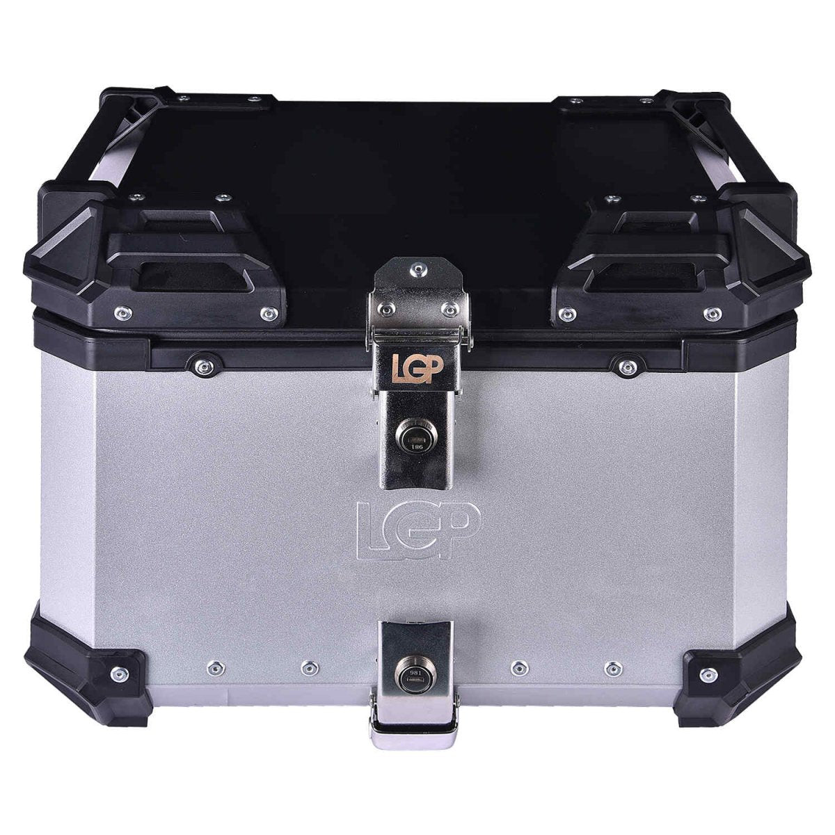 LGP TOP BOX 45L WITH BACKRESTSilver - LGP India