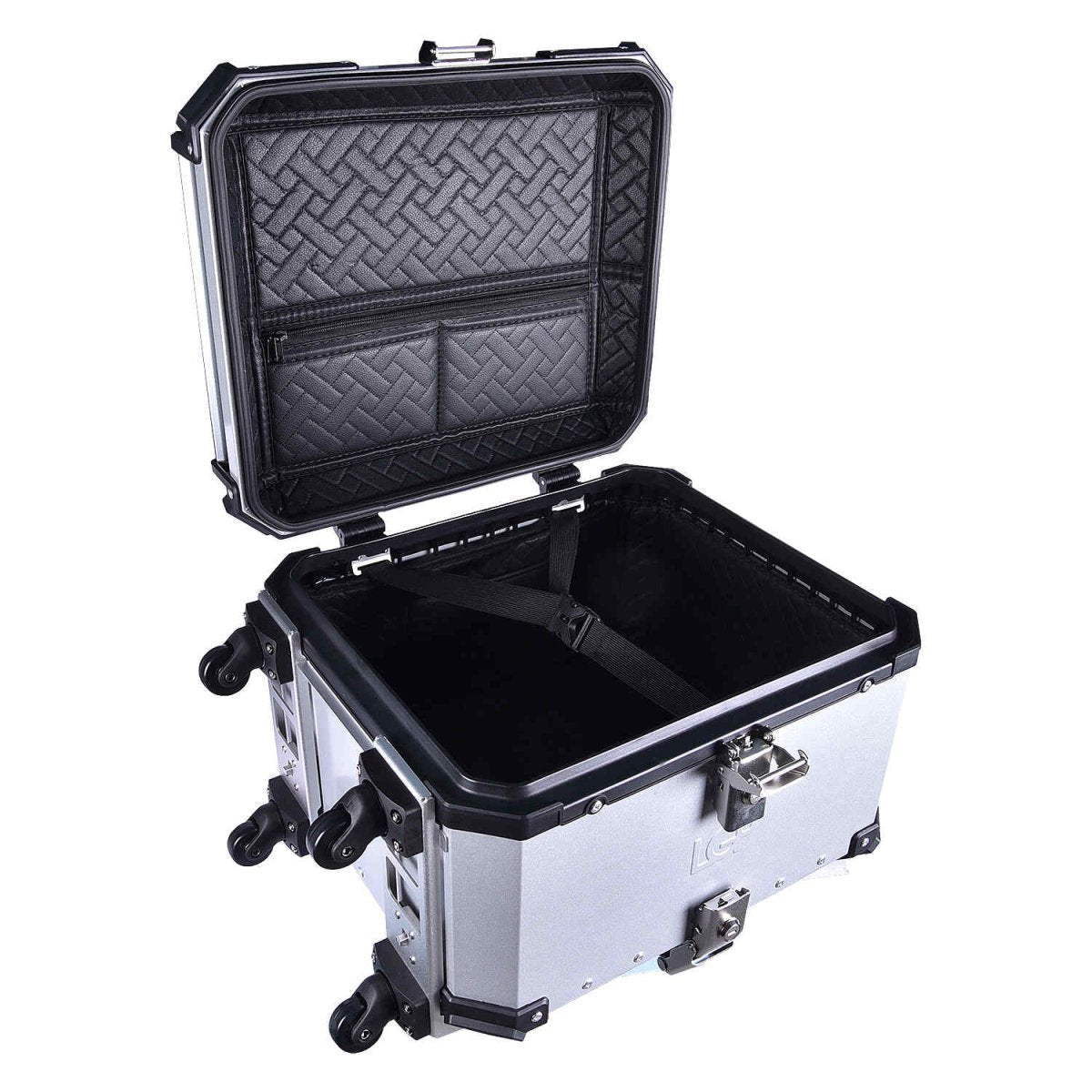 LGP TOP BOX 55L PULL ROD WITH BACKRESTBlack - LGP India
