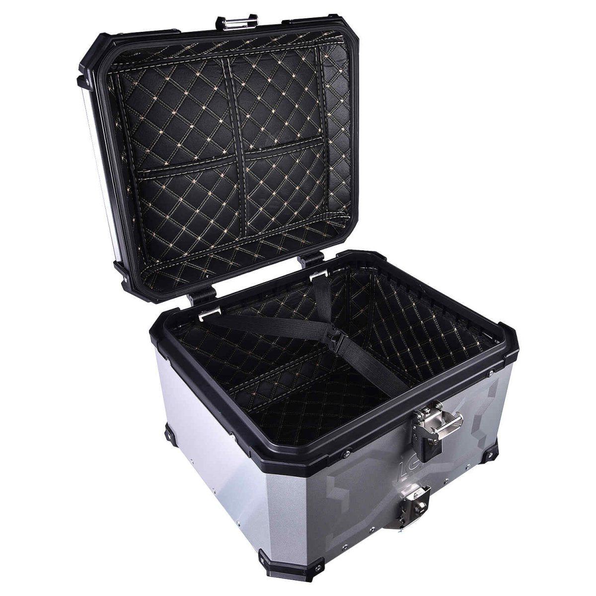 LGP TOP BOX 55L TYPE X WITH BACKRESTBlack - LGP India