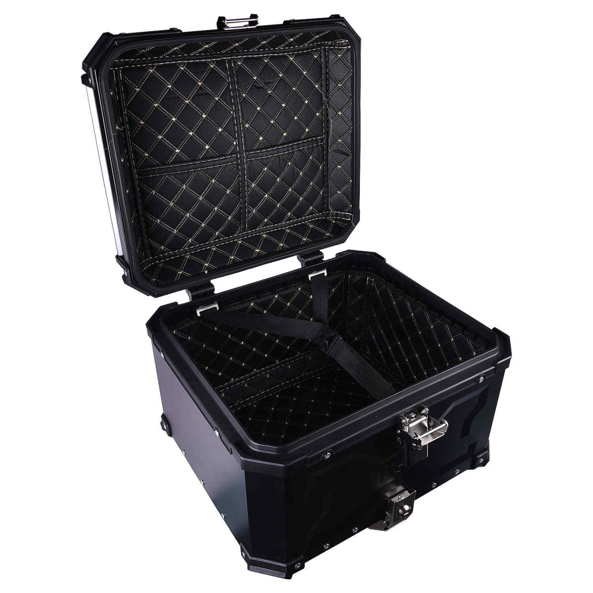 LGP TOP BOX 55L TYPE X WITH BACKRESTBlack - LGP India