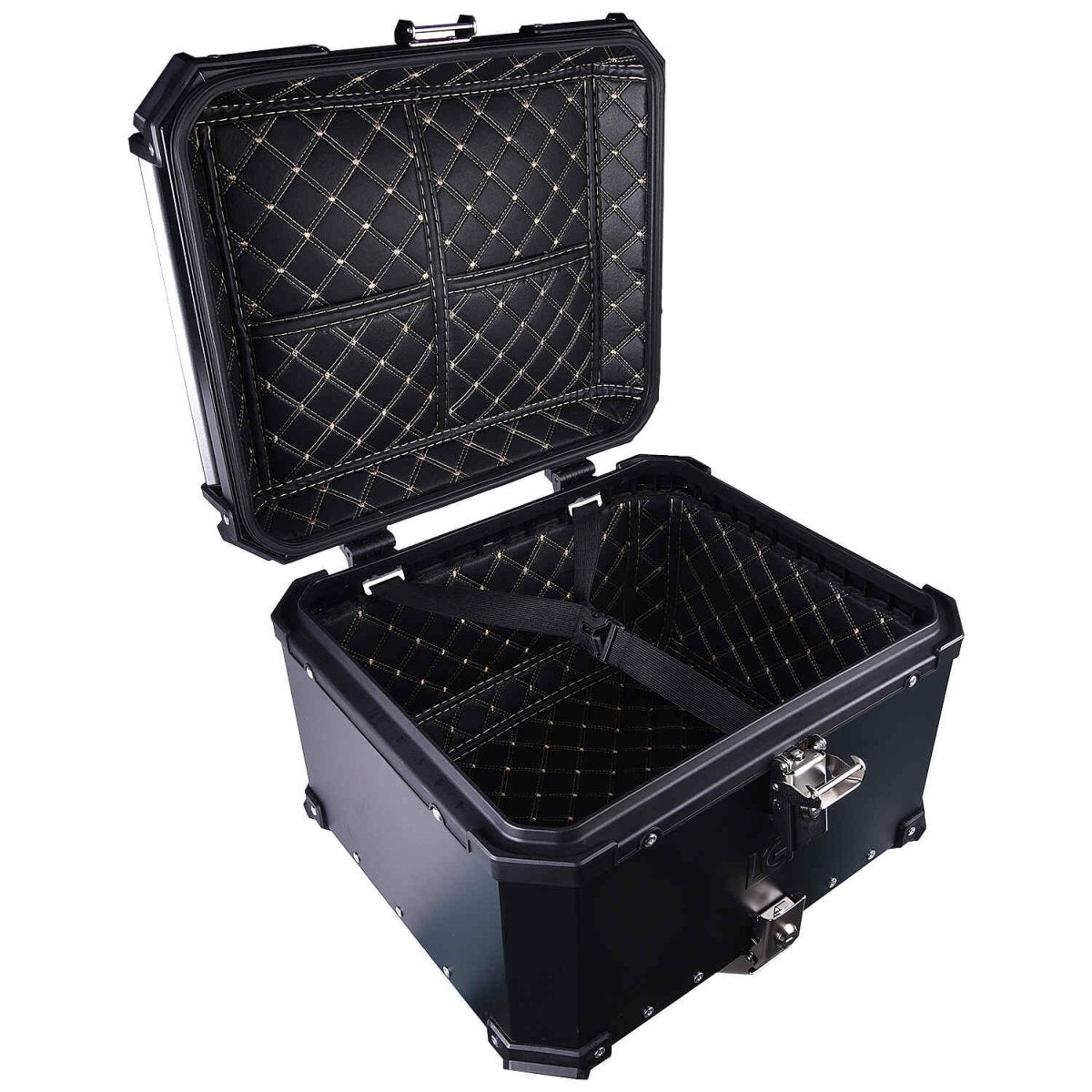 LGP TOP BOX 55L WITH BACKRESTBlack - LGP India
