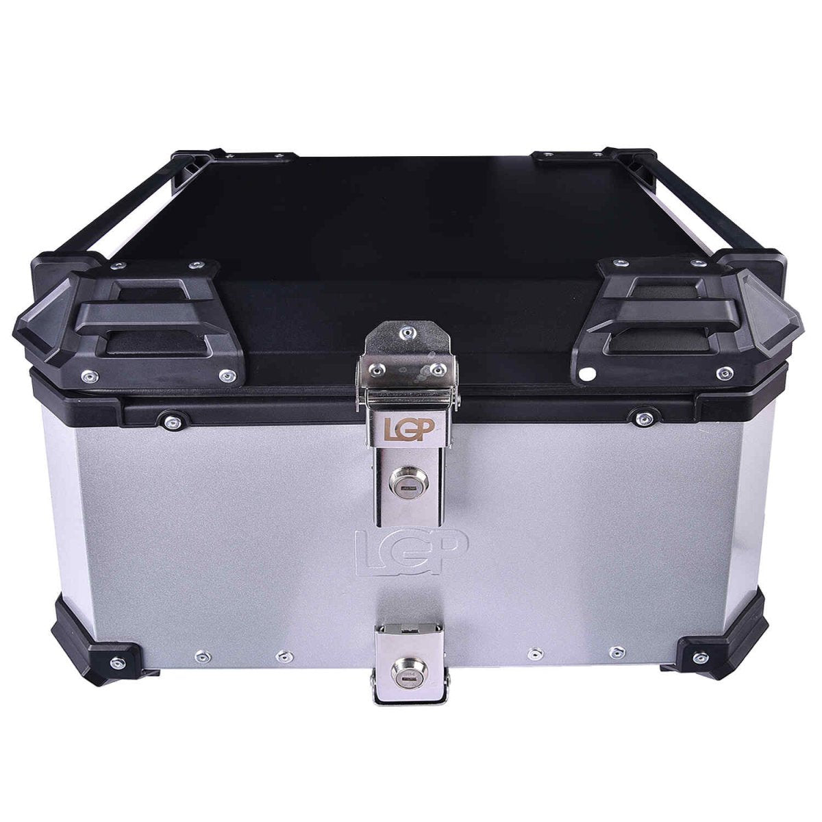 LGP TOP BOX 55L WITH BACKRESTSilver - LGP India