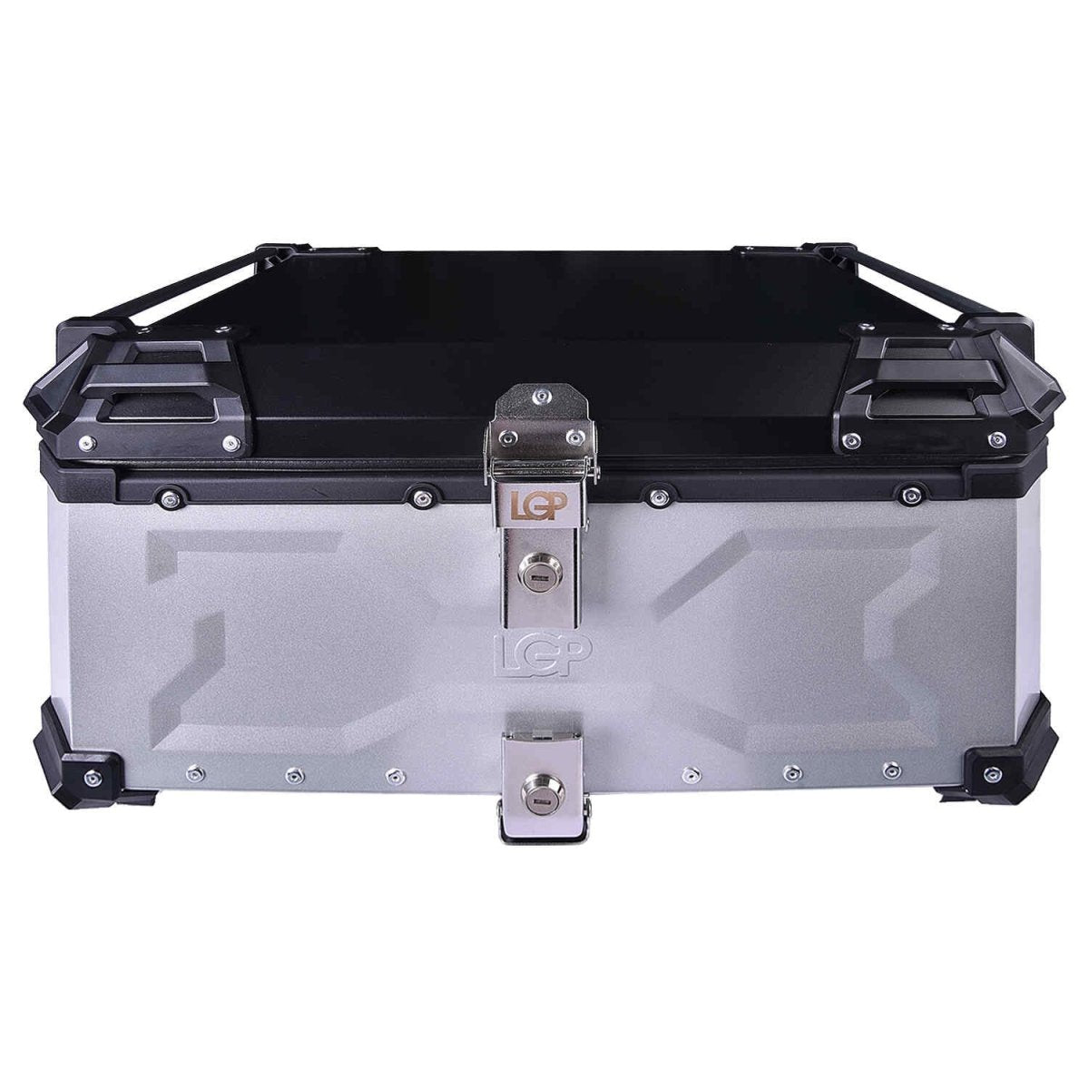 LGP TOP BOX 65L TYPE X WITH BACKRESTSilver - LGP India