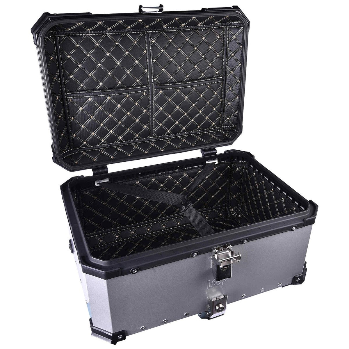 LGP TOP BOX 65L WITH BACKRESTBlack - LGP India