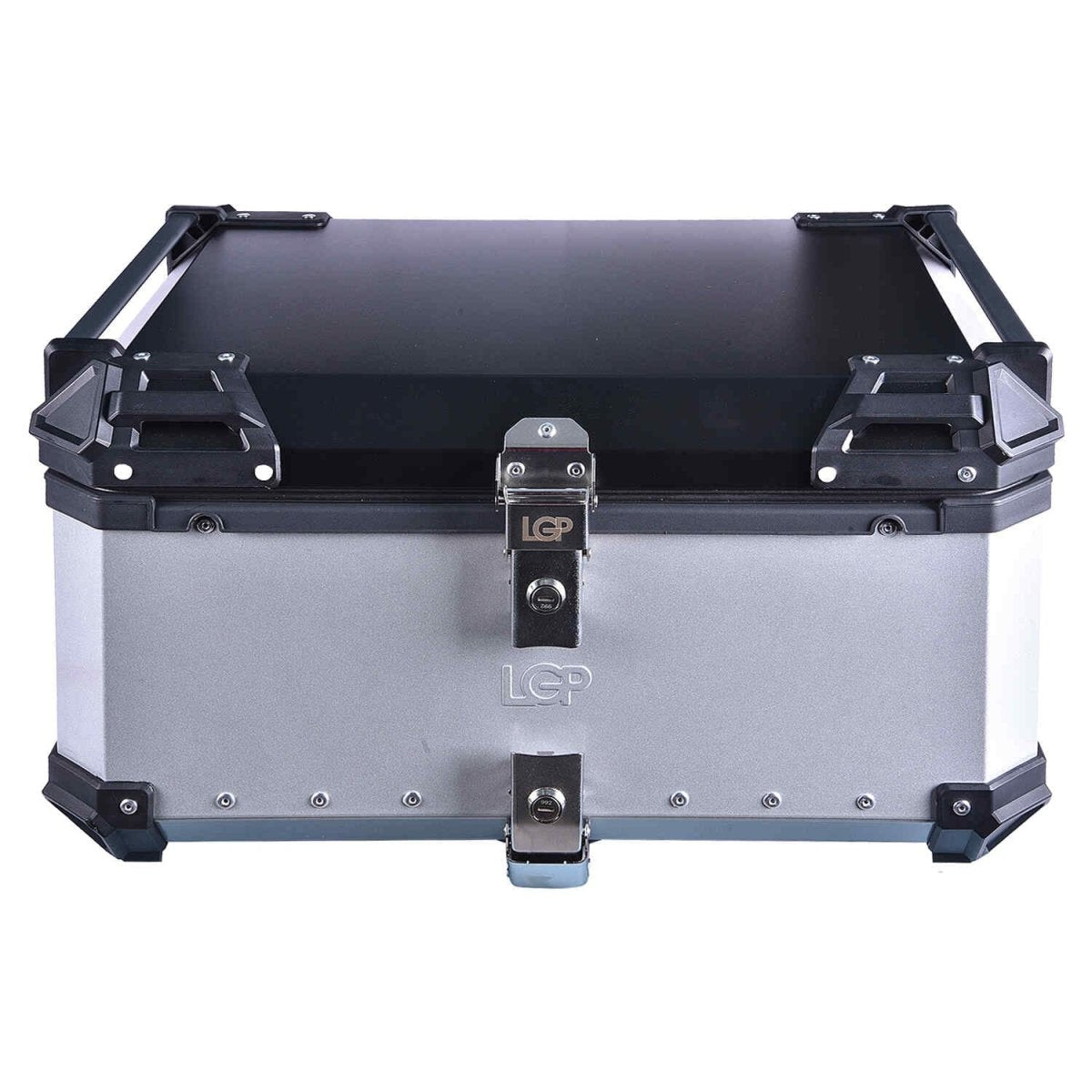 LGP TOP BOX 80L PLANE WITH BACKRESTSilver - LGP India