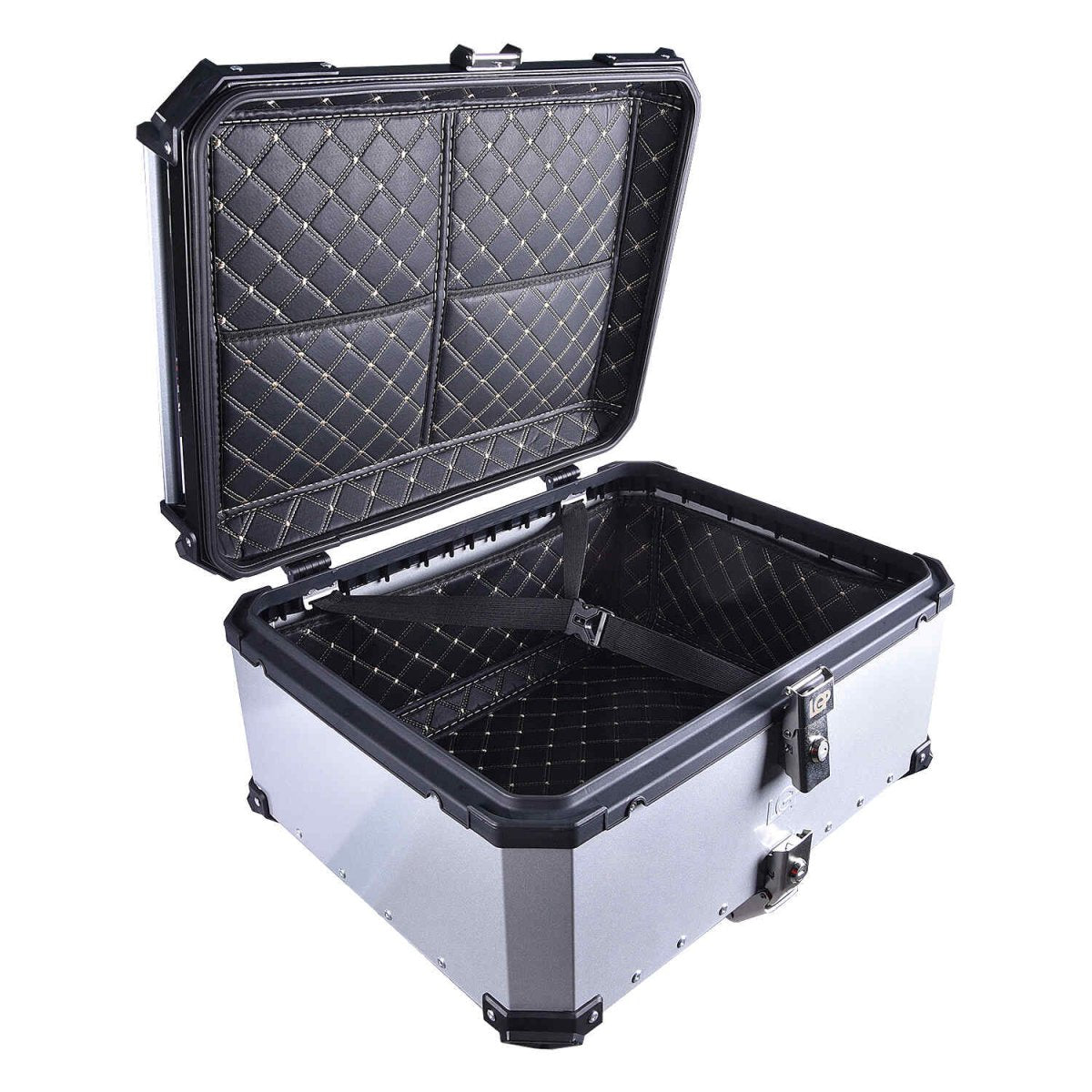 LGP TOP BOX 80L PLANE WITH BACKRESTBlack - LGP India