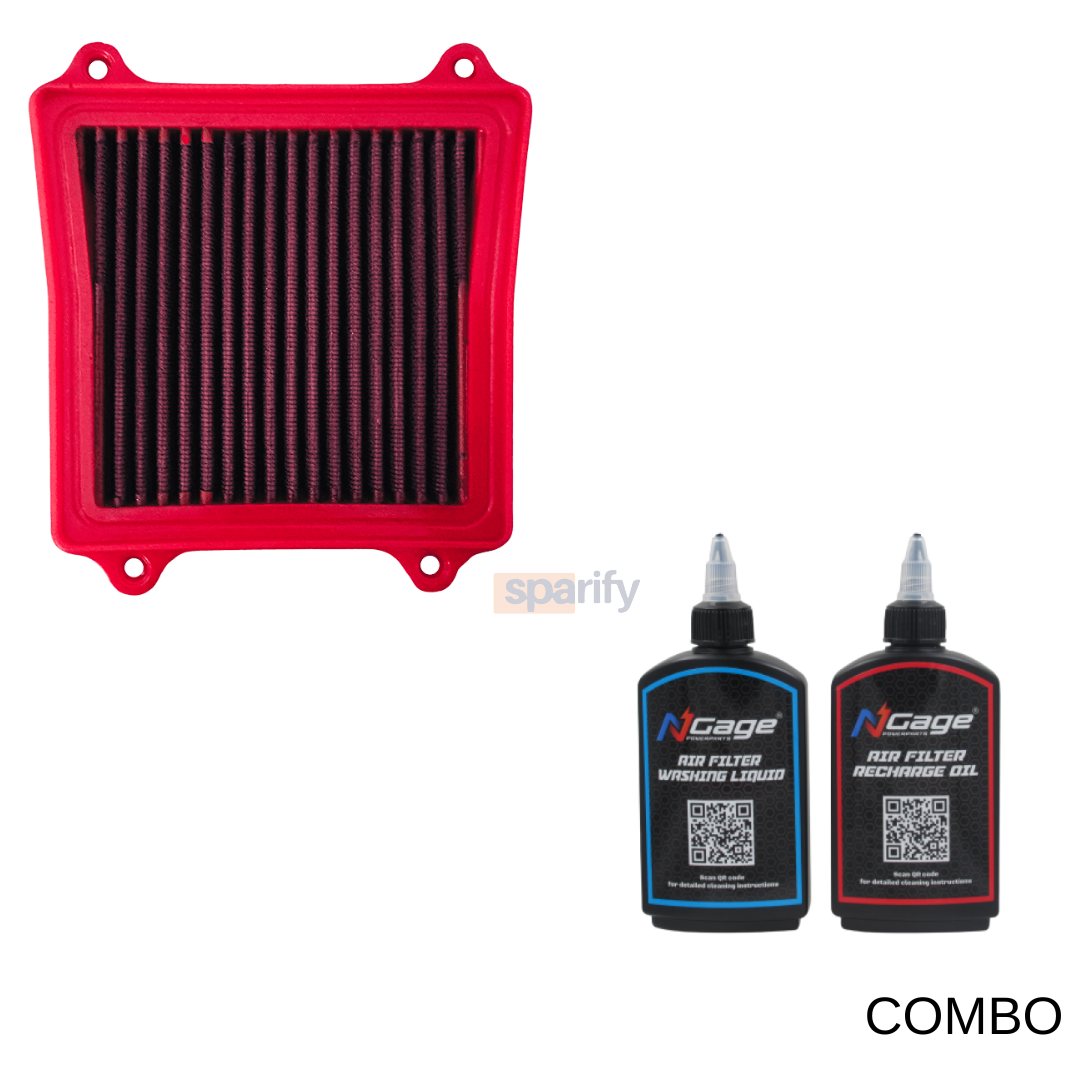 Bajaj Pulsar RS 200 NGAGE Hyper Flow Air Filter - NGAGE POWERPARTS
