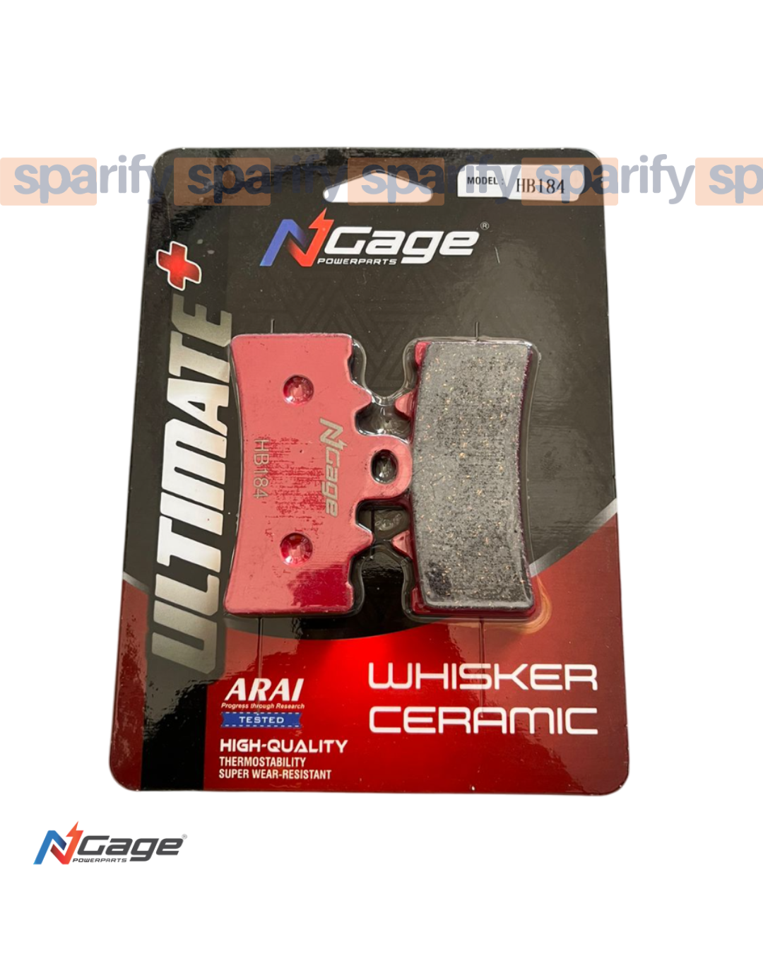 TRIUMPH SPEED 400 - SCRAMBLER 400 X | front and rear whisker ceramic Ultimate + brake pads | NGAGE POWERPARTS - COMBO