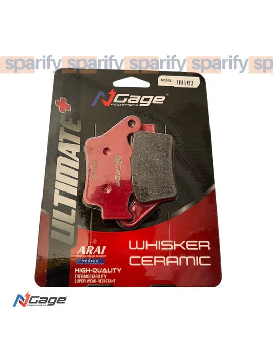 TVS - BMW (310 R /GS/ RR)| front and rear whisker ceramic Ultimate + brake pads | NGAGE POWERPARTS - COMBO