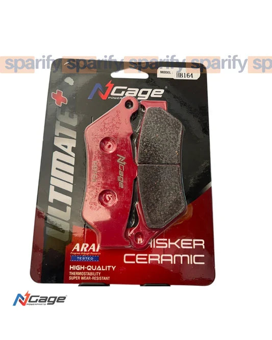 RE INTERCEPTOR 650 - CONTINENTAL GT 650 | front and rear whisker ceramic Ultimate + brake pads | NGAGE POWERPARTS - COMBO