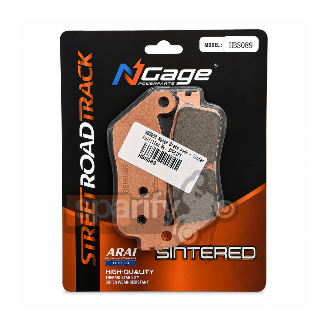 HONDA CBR 650 F 2014- 2020 | front sintered brake pads | NGAGE POWERPARTS - ARAI Certified for Extreme Performance