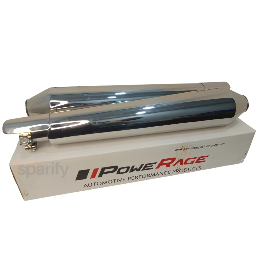 RE Continental GT 650 / Interceptor 650 - Powerage Performance Combo | Slip-On Exhaust + NGAGE Hyper Flow Air Filter + NGK Iridium Spark Plug