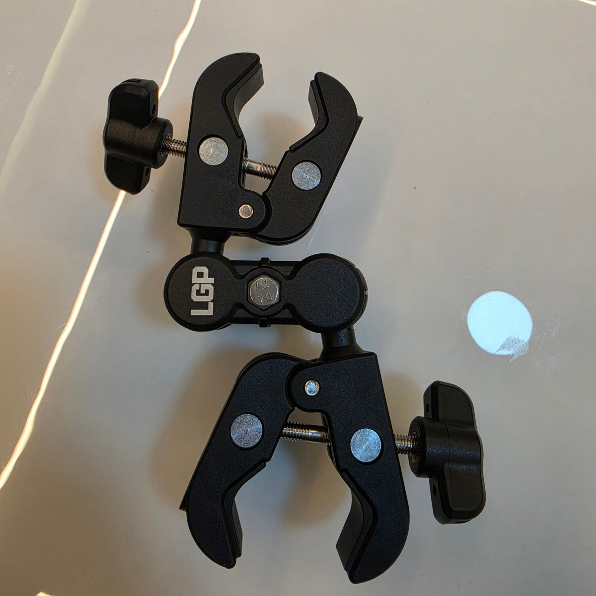 LGP camera mount stabilizer for motorcycle setup