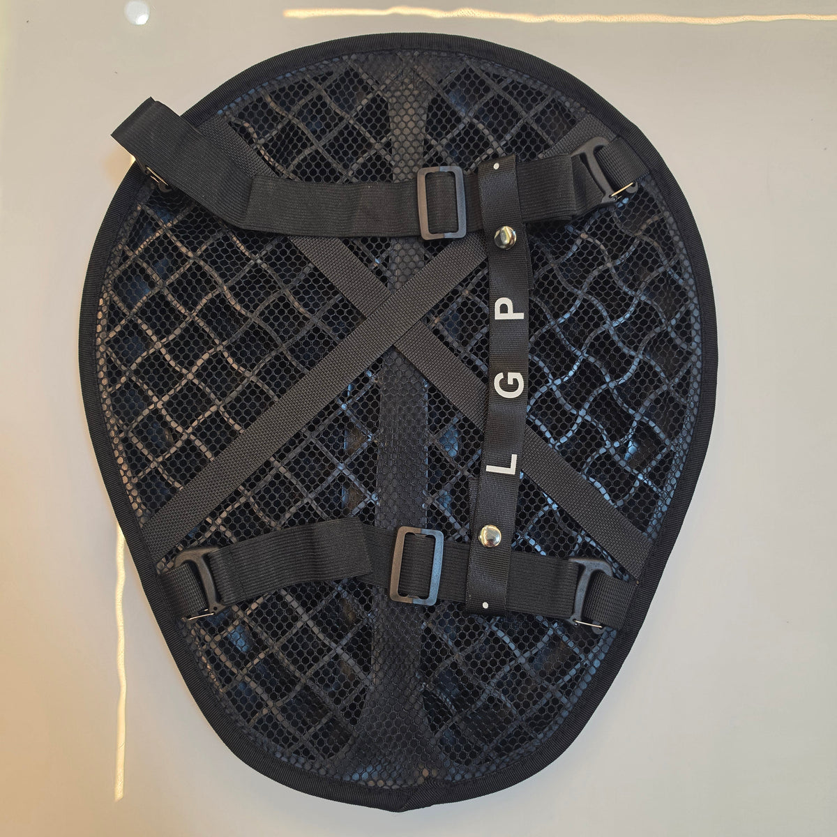 LGP honeycomb motorcycle seat cushion mounting straps