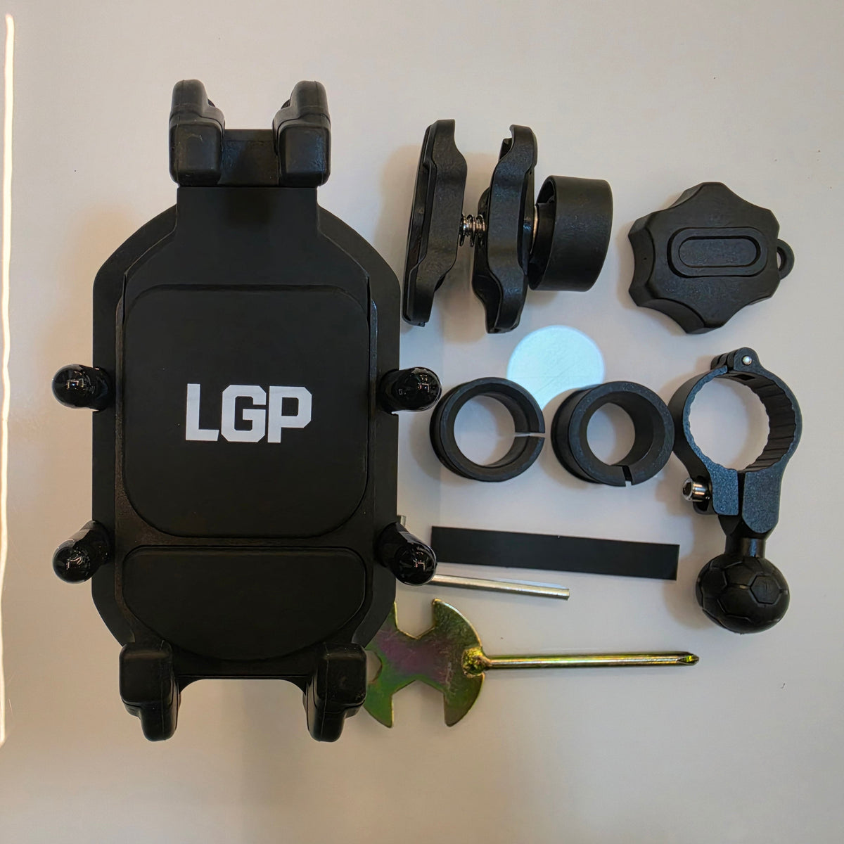 LGP 1313 handlebar clamp and mounting accessories