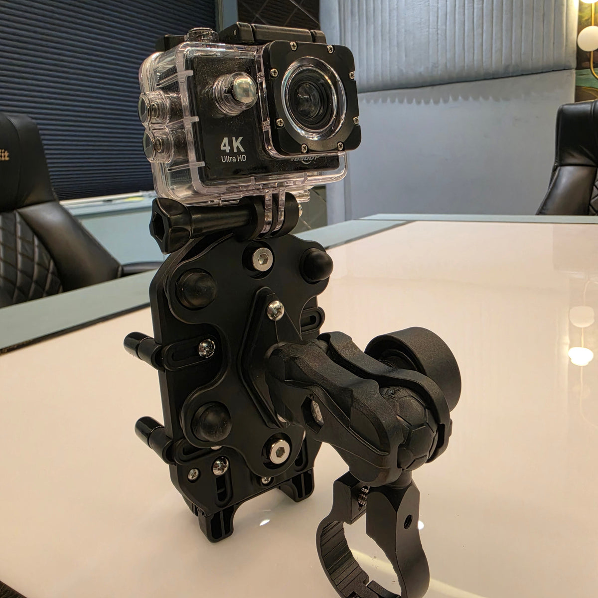 LGP 1313 phone holder with GoPro action camera mount