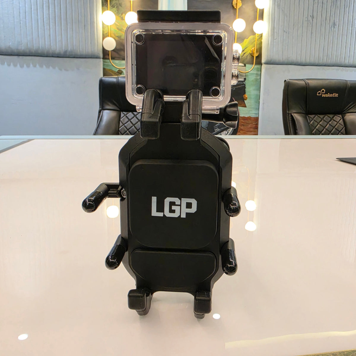 LGP 1313 shockproof motorcycle mobile holder with GoPro mount