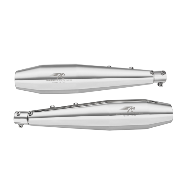 Stellar Exhaust for Royal Enfield Interceptor 650 - Polish Finish