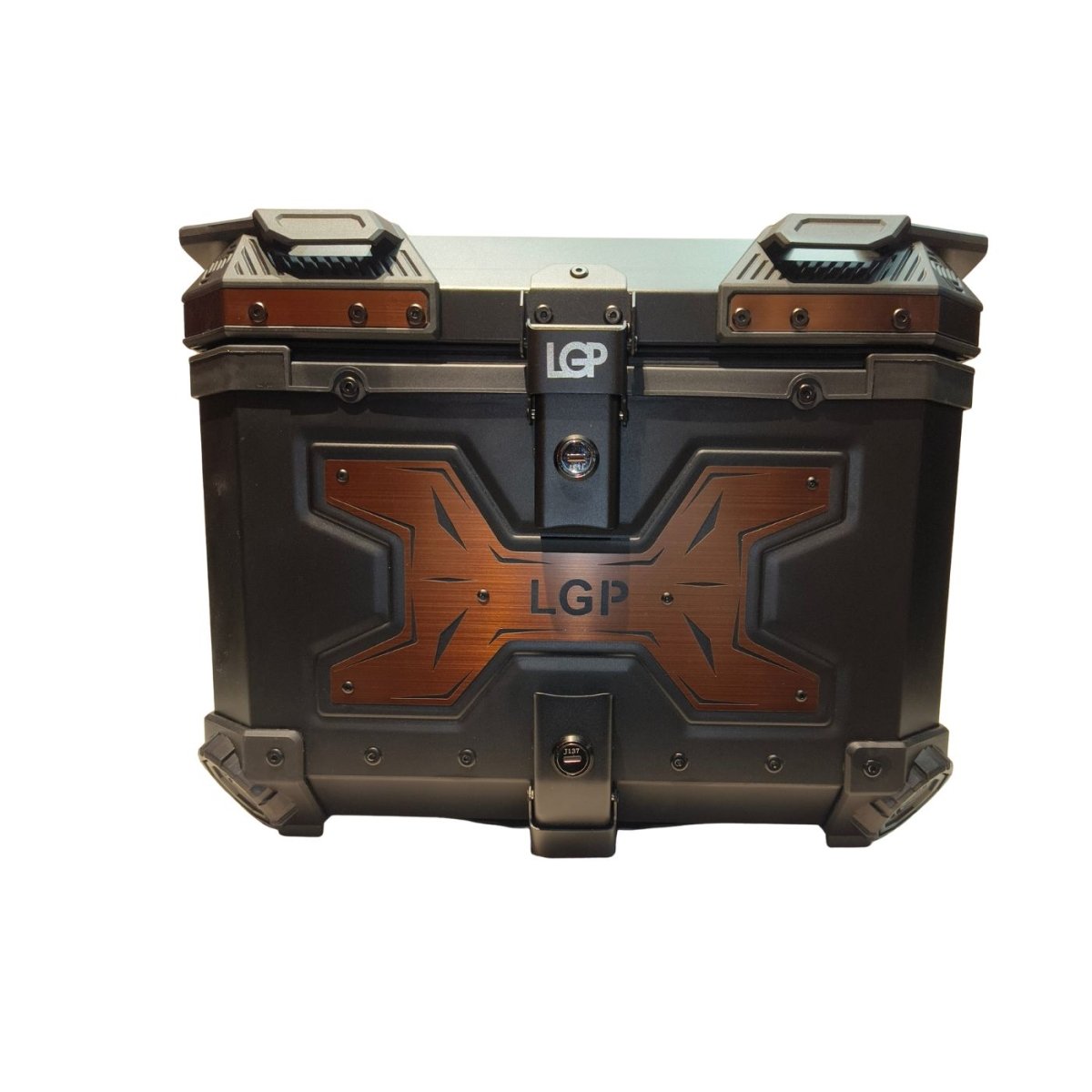 TOP BOX 45L BLACK TYPE X COPPER W/REST - LGP India