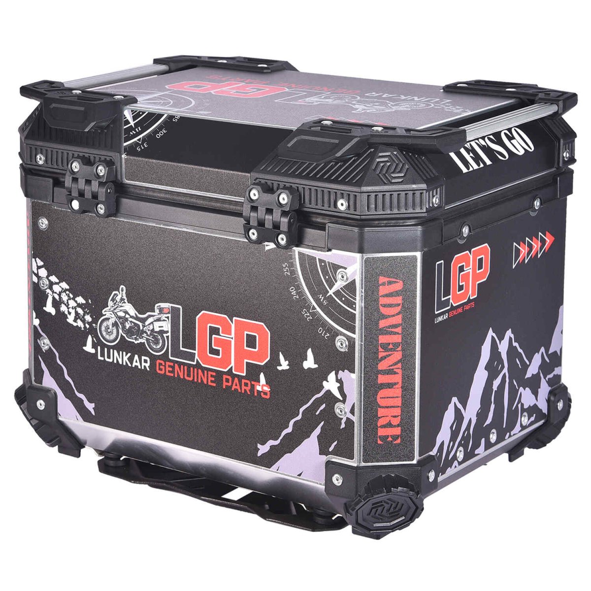 TOP BOX 45L LGP LOGO W/REST - LGP India