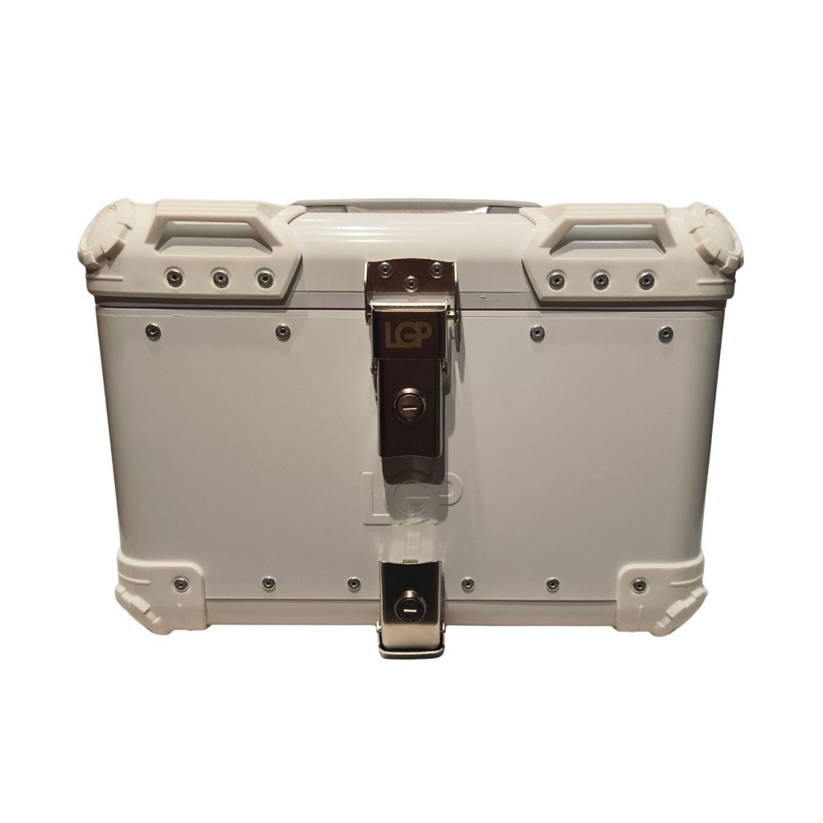 TOP BOX 45L WHITE ROUND CORNER W/REST - LGP India