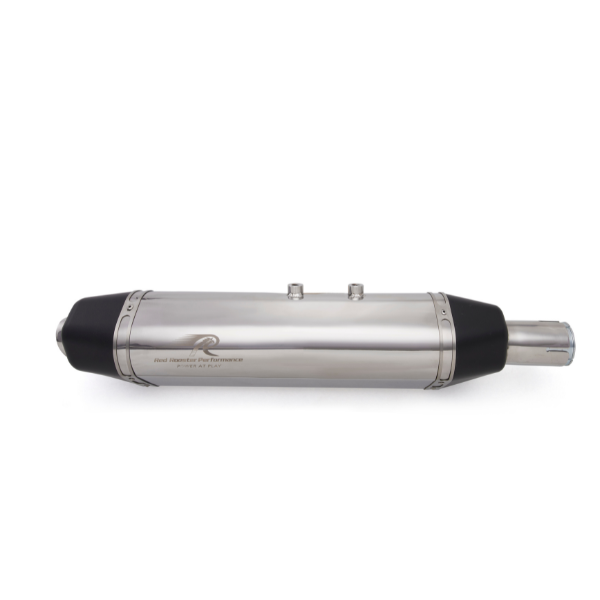 Vertex Exhaust for Royal Enfield Scram 440 - Polish Exhaust